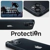 Spigen OPTIK.TR „EZ Fit” Kameros apsauga 2-pack Apple iPhone 14/14 Plus juodos spalvos