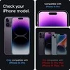 SPIGEN GLAS.TR "GRŪDINTAS STIKLAS EZ FIT" 2 PAKUOTĖS IPHONE 14 PRO CLEAR