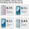 Spigen Glass tR EZ Fit Transparency Sensor Open 2 Pack – Apple iPhone 16e/14/13/13 Pro