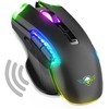 Spirit Of Gamer ELITE M70 RGB Belaidė pelė žaidimams Juodas