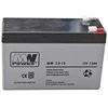 Mw Power MWPower MW 12V 7.2Ah F2(250) AGM akumuliatorius, 6-9 metai