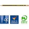 Staedtler Noris, HB, Juoda, Geltona, PEFC, 2 mm, 12 vnt., Vokietija