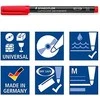 Staedtler Lumocolor B permanentinis folijos žymeklis, 8 vnt.