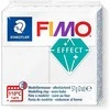 Teka Modelinas Fimo, 56g, baltos su žėručiu spalvos