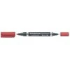 Staedtler Nuolatinis žymuo Staedtler Lumocolor 348 vieno raudonojo 10 vienetų