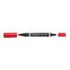 Staedtler STAEDTLER Perm.Marker Lumocolor duo 4St Box