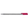 Vienkartinis rašiklis STAEDTLER TRIPLUS FINELINER 334, 0,3 mm, raudona