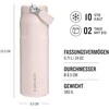 Gertuvė STANLEY ICEFLOW FLIP STRAW (0.7l)
