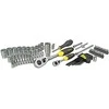 STANLEY Rinkinys KLUCZY 1/4",1/2" 75 vnt.