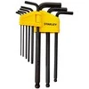 STANLEY KLUCZE IMBUSOWE 9 vnt. Z KULKĄ 1,5 - 10mm
