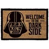 Pyramid Star Wars (Welcome To The Darkside) durų kilimėlis| 60x40cm