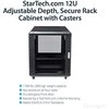 Kabineto StarTech Nuolatinis 19 "12U (RK1236BKF)