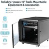 Kabineto StarTech Nuolatinis 19 "12U (RK1236BKF)