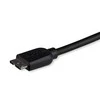 StarTech.com USB3AUB3MS USB kabelis 3 m 3.2 Gen 1 (3.1 Gen 1) USB A Micro-USB B Juoda