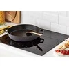 Ketaus keptuvė su dviem rankenomis Staub - 34 cm, Juodas