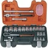 1/2" Galvučių rinkinys 10-32mm. 24vnt. Bahco