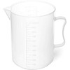 Steinberg Systems Plastikinė laboratorinė stiklinė su 1000 ml gradacija - 10 vnt.