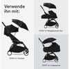 Stokke Yoyo - skėtis vežimėliui | Juoda