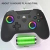 Subsonic belaidis LED valdiklis, juodas – „Nintendo Switch“
