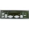 SuperMicro Supermic MCP- 260- 00027- 0N IO Shield X8H8 4- LAN