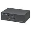 Intracom MANHATTAN KVM jungiklis DisplayPort/USB 2x1 4K 60Hz