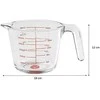 Tala Stiklinis matavimo puodelis 500 ml / aukštis
