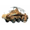 Tamiya Sd.Kfz.232 8-ratų Afrikos korpuso žvalgybinis šarvuotis 1/35