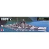 Tamiya Tirpitz vokiečių mūšio laivas – plastikinis modelis 1/350