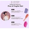 Plaukų šepetys Tangle Teezer Fine & Fragile Berry Bright