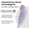 Tangle Teezer TANGLE TEEZER_The Wet Detangler Mini Wisteria Leaf plaukų šepetys