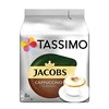 Kavos kapsulės Tassimo Cappuccino Classico (suderinamos su Bosch Tassimo kapsuliniais kavos aparatais), 8+8 vnt.