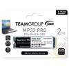 TEAM GROUP MP33 Pro 2TB PCIe Gen3 x4 NVMe M.2 SSD 2100/1700 MB/s