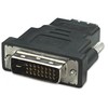 Adapteris AV Techly HDMI - DVI-D juoda (IADAP-DVI-HDMI-F)