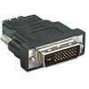 Adapteris AV Techly HDMI - DVI-D juoda (IADAP-DVI-HDMI-F)