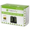 Techly IDATA EXT-E70 vaizdo ir garso signalų ilgintuvas AV siųstuvas ir imtuvas Juoda