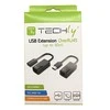 TECHLY 103199 Techly USB linijos ilgintuvas per tinklo kabelį RJ45 iki 60m