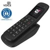 Telekom Speedphone 32 - IP didelio mygtuko belaidis telefonas - juodmedis