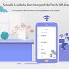 Maršrutizatorius Tenda Nova Wi-Fi 5 trijų dažnių juostų maršrutizatorių rinkinys, 3 vnt., MW12-3