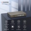 Tenda 16-port Gigabit Ethernet Switch Unmanaged Mėlyna