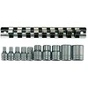 TengTools Sukimo galvučių komplektas Teng Tools M3814; TX-E; 1/4''; 3/8''; 10 vnt.