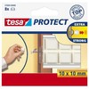 Tesa Protect Schutzpuffer quadratisch 10 x 10mm baltas 8St.