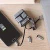 Triton Thumbs Up PowerSquad Mandalorijos kabelis USB 0,6 m USB A USB C / Micro-USB B / Lightning Juodas, Pilka