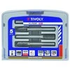Grąžtas Tivoly Karbidinių frezų rinkinys, Ø8mm, HALF BOX, 5vnt