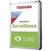 TOSHIBA S300 vaizdo stebėjimo HDD 6TB 3,5 colio 5400rpm 256MB 24/7 SMR Warr 3m. BULK