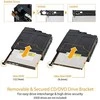 „Icy Dock Pocket“ 2 x 2,5 colio SSD / HDD + ypač plonas ODD 5,25 colio „ToughArmor“ (MB602SPO-B)
