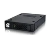 Icy Box Icy Dock 2.5\" SATA/SAS HDD ir SSD pocket metalo sp. (Juoda)