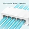 TP-LINK LiteWave 8 prievadų 10/100M darbalaukio jungiklis 8 10/100M RJ45 prievadų darbalaukio plastikinis dėklas
