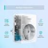 TP-LINK Tapo P100 (1 vnt. pakuotė) mini išmanusis „Wi-Fi“ lizdas, palaikomas „Alexa“ ir „Google Assistant“, 10A