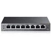 TP-Link 8 prievadų "Gigabit Easy Smart" komutatorius su 4 prievadų PoE (TL-SG108PE)