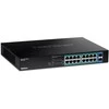 Šakotuvas Jungiklis TRENDnet TRENDnet 18- Port Gigabit PoE + perjungiklis (240W)